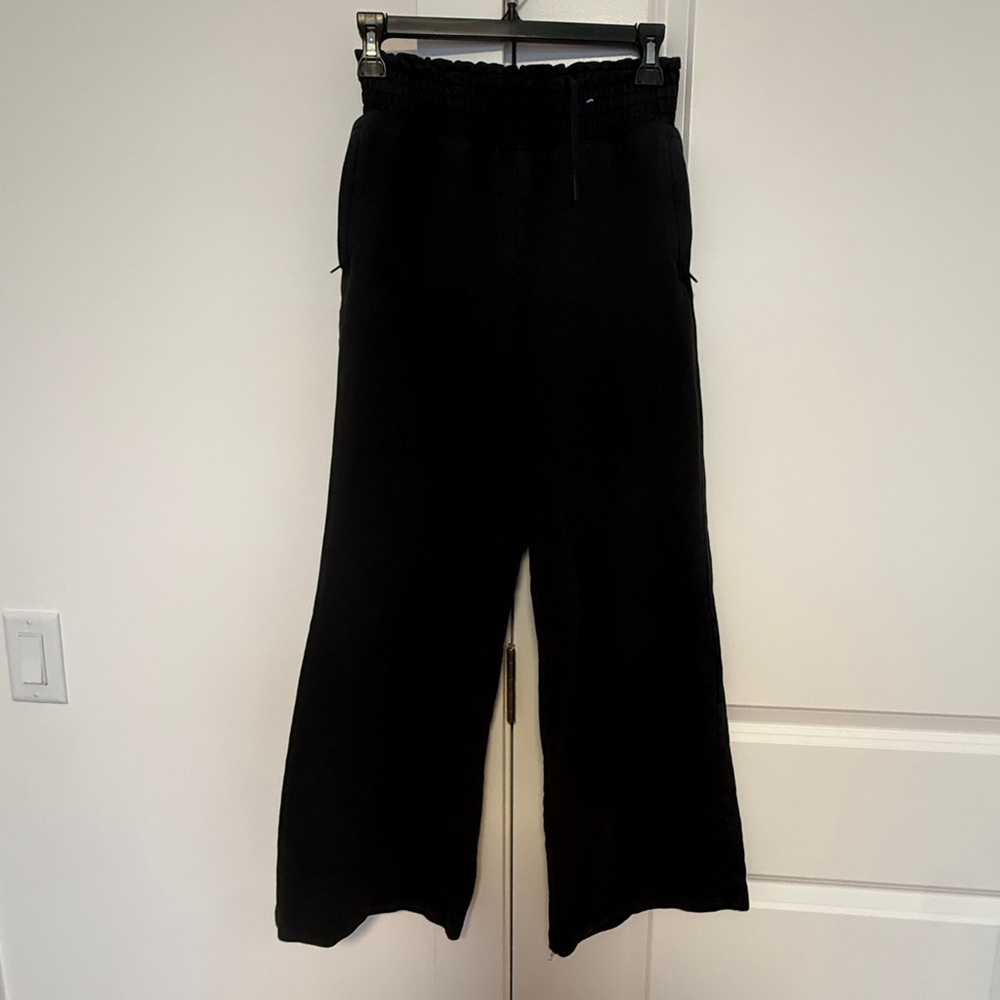 Fleece short Wide-Leg Pants - Picture 3 of 4